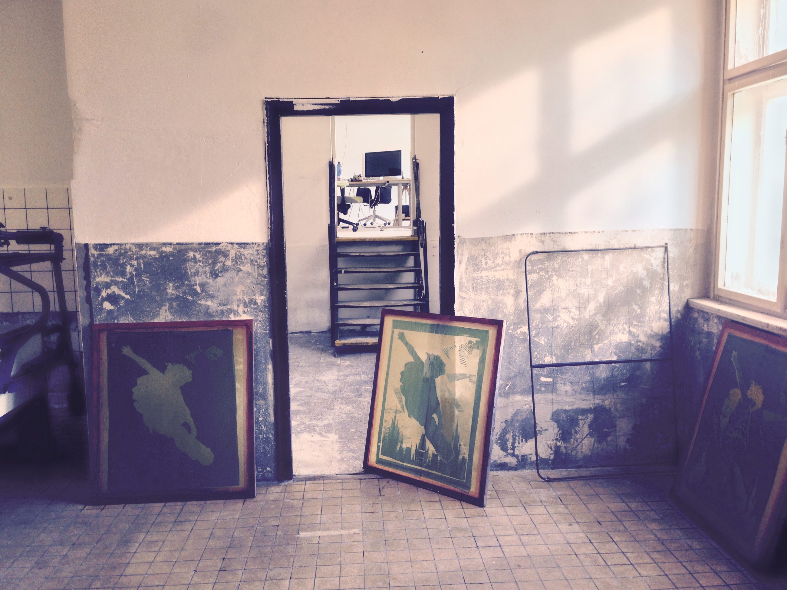 Studio at Továrna, circa 2016