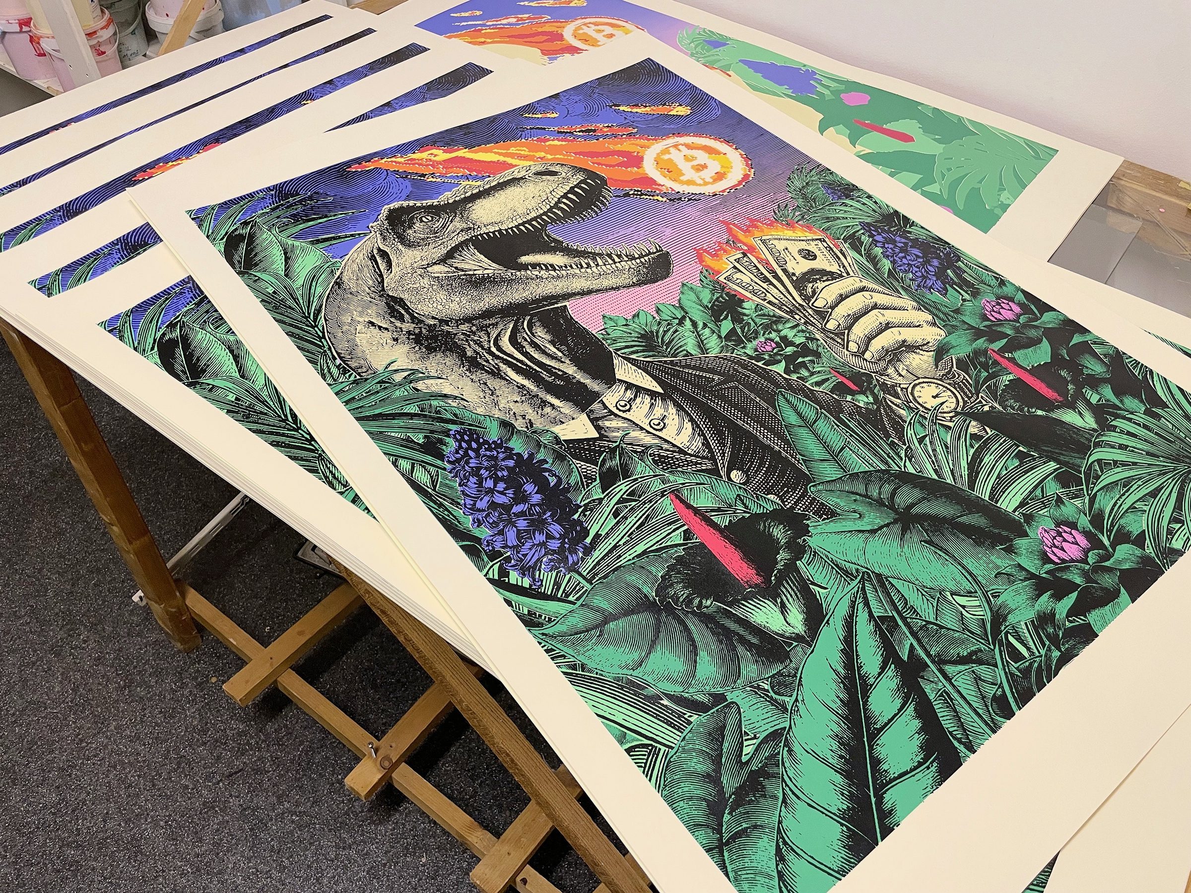 Fresh prints of the Bitcoin White Paper motif, 2026