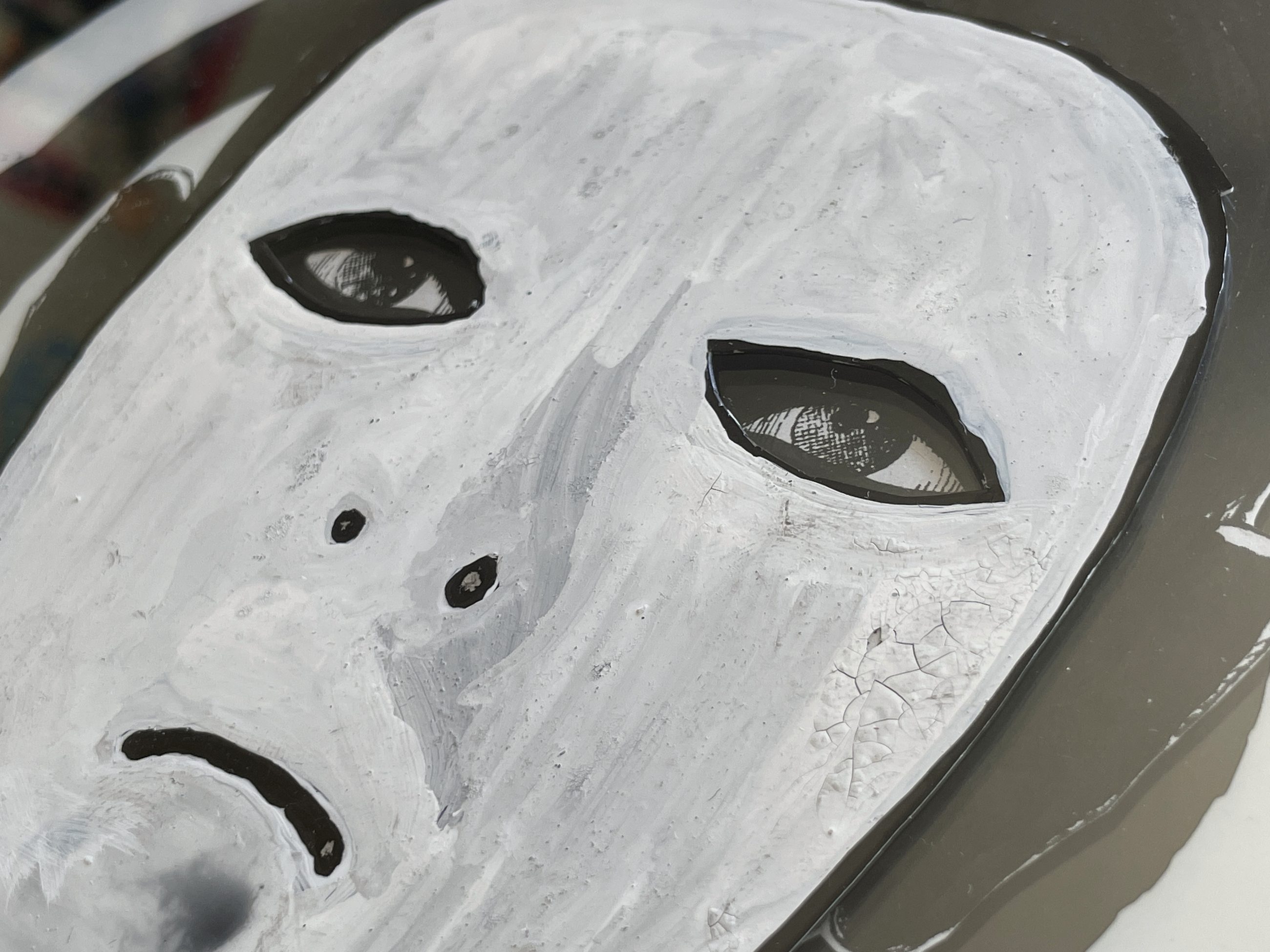 Detail of the Satoshi Nakamoto collage from the Cypherpunks Of The World project