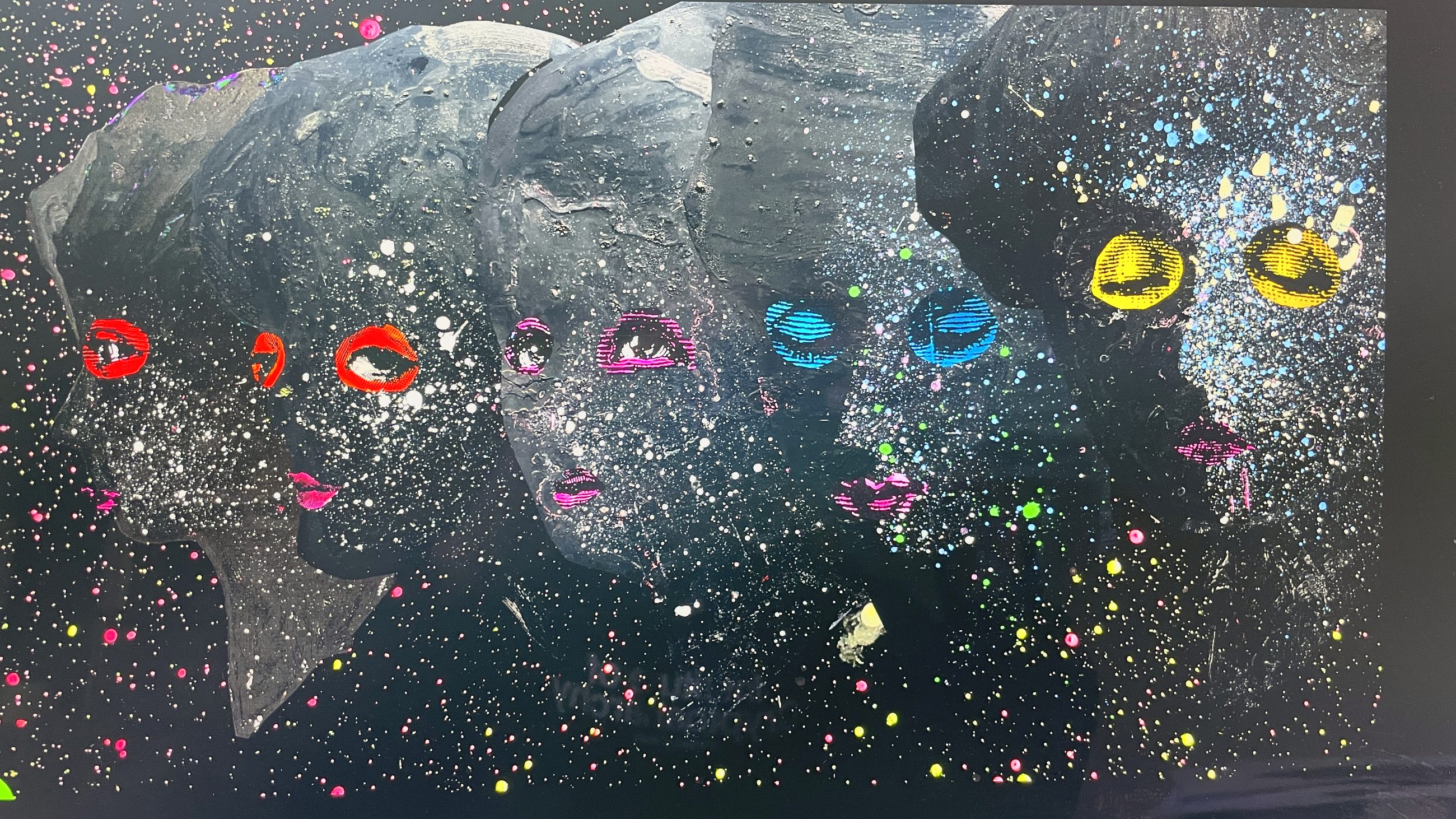 Collage for the High Alert NFT series