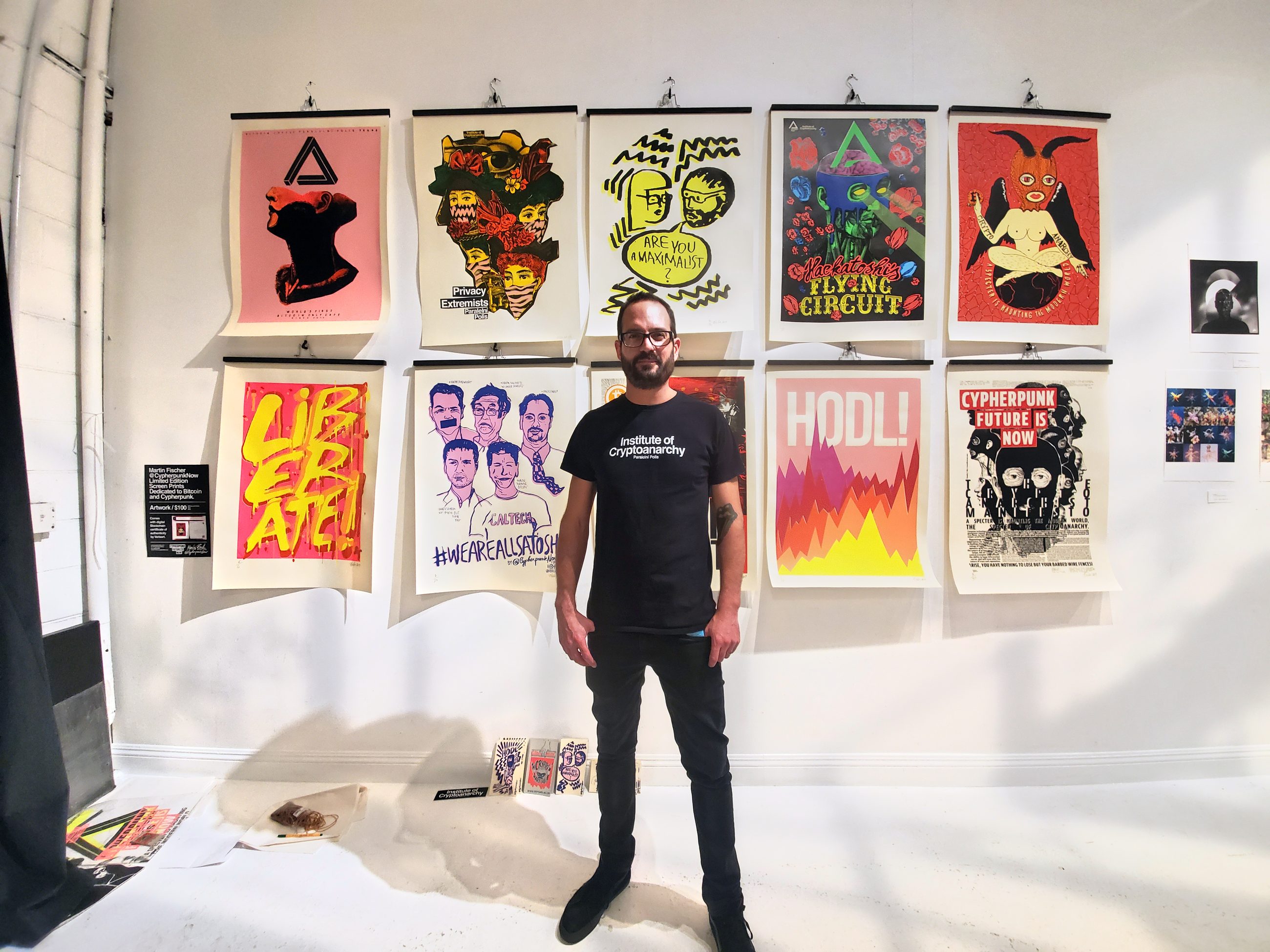 LA Crypto Art Show 2019 — CypherpunkNow a.k.a. Martin Fischer