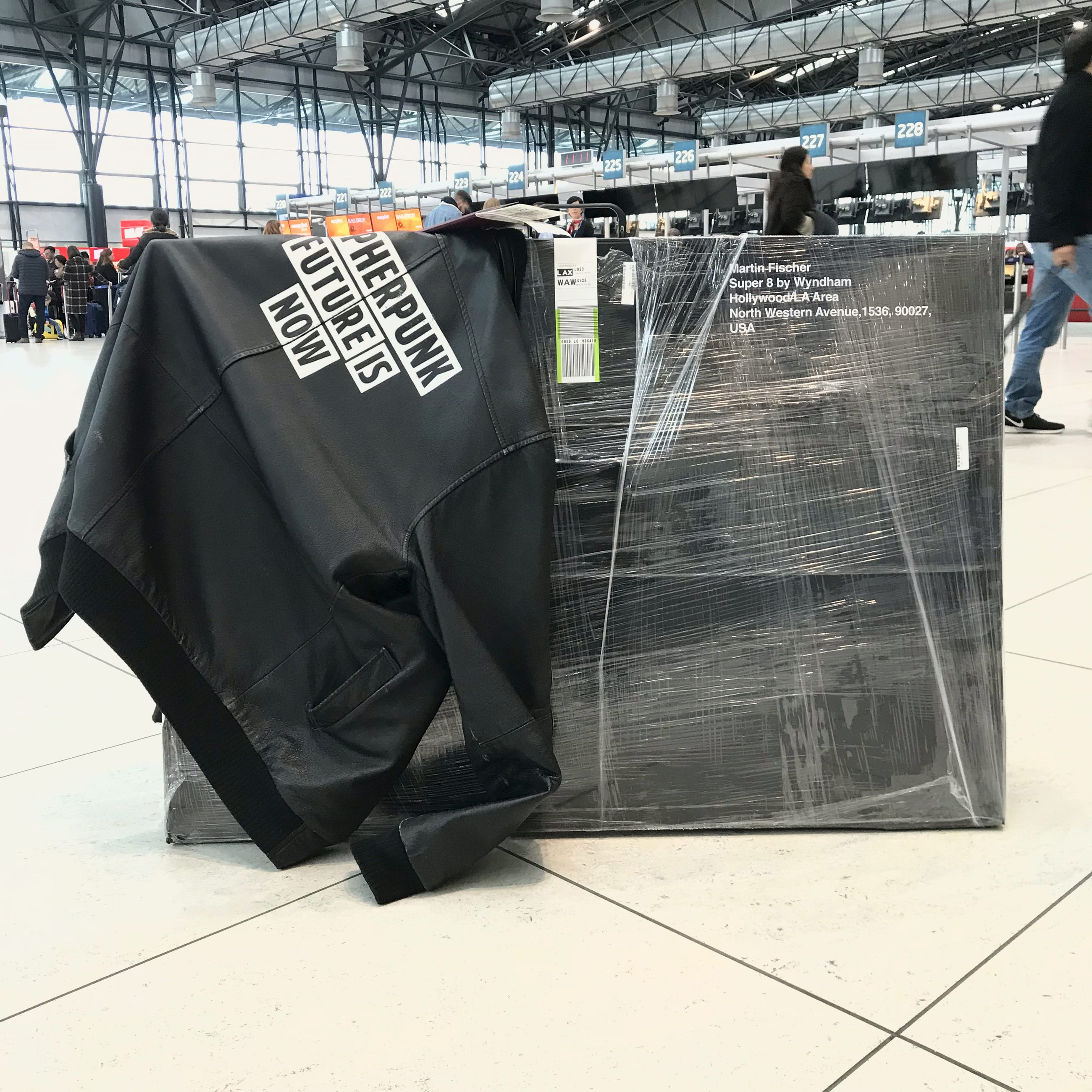 Flying to the LA Crypto Art Show 2019