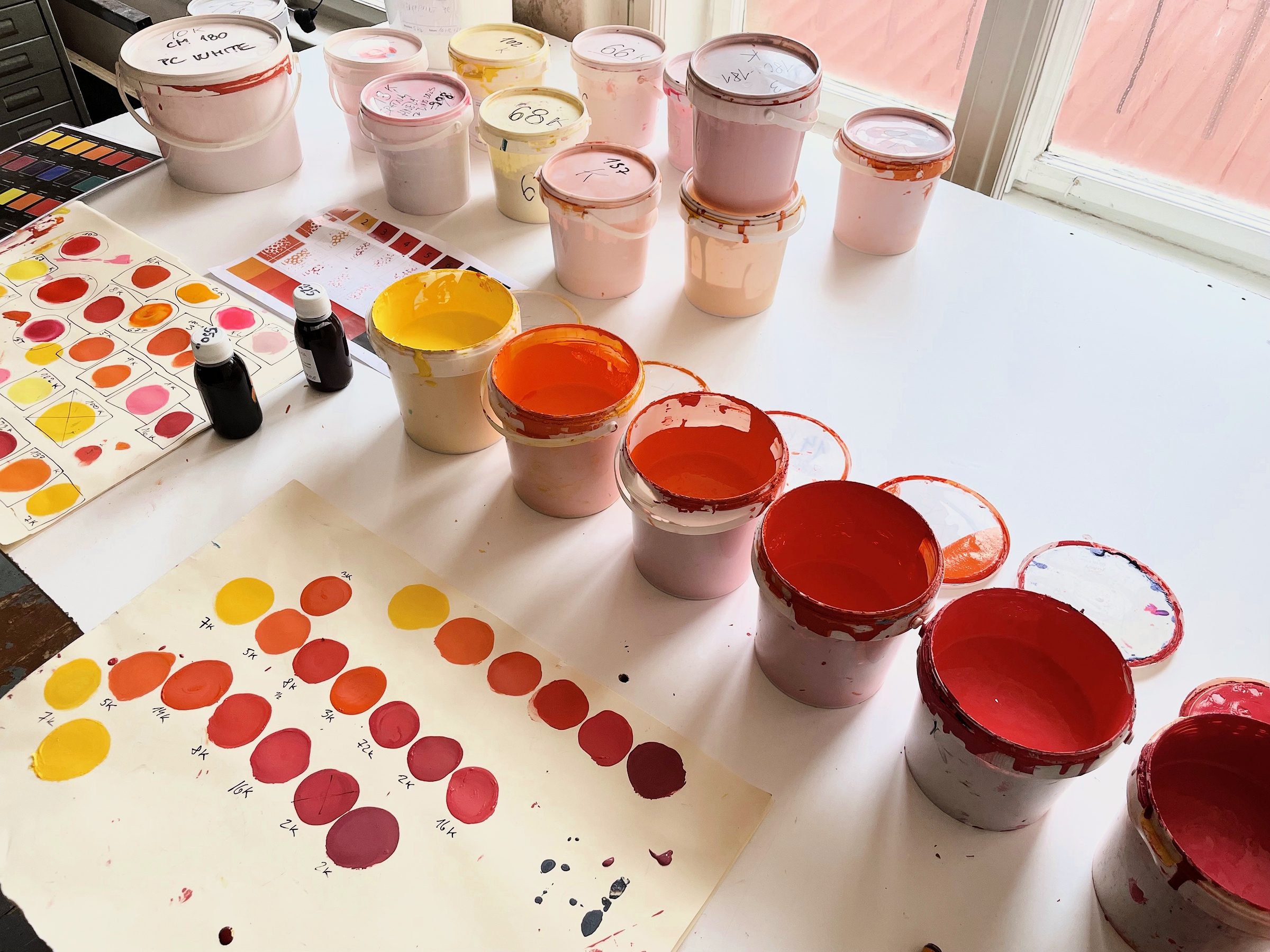 Mixing colors for the Cypherpunk Mailing List Puzzle print