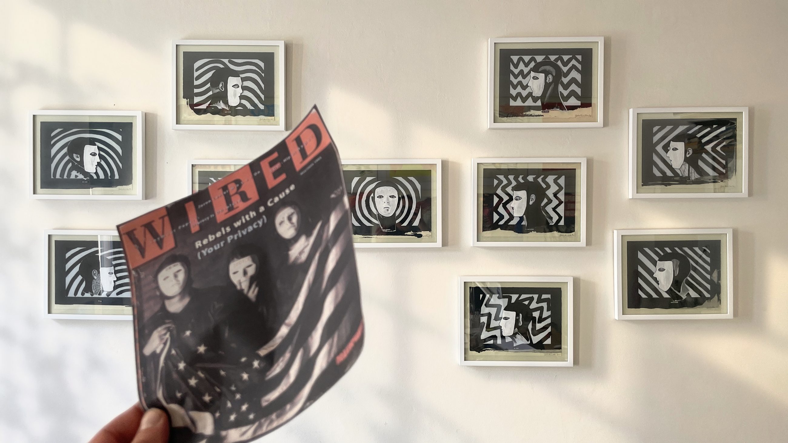 1991 Wired magazine cover — the inspiration for the Cypherpunks Of The World project