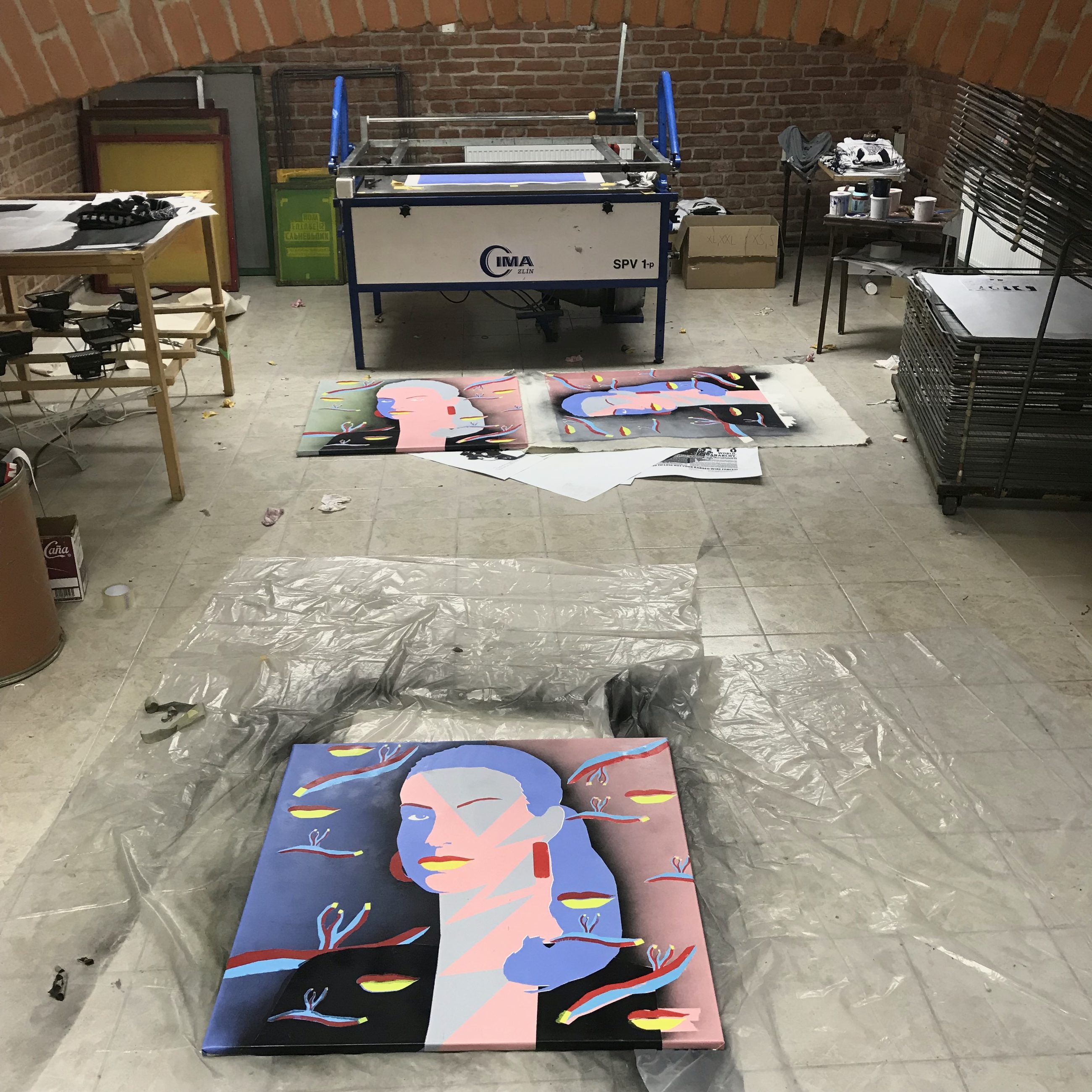 Pop Machine — portrait, Olga Trčková from the DSC gallery, circa 2019