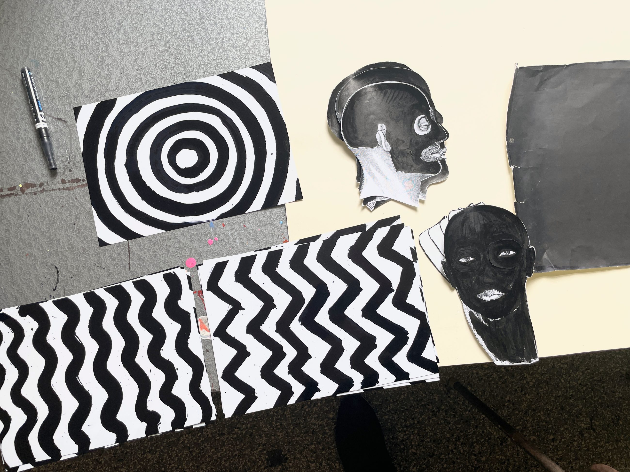 Working on the Cypherpunks Of The World collage