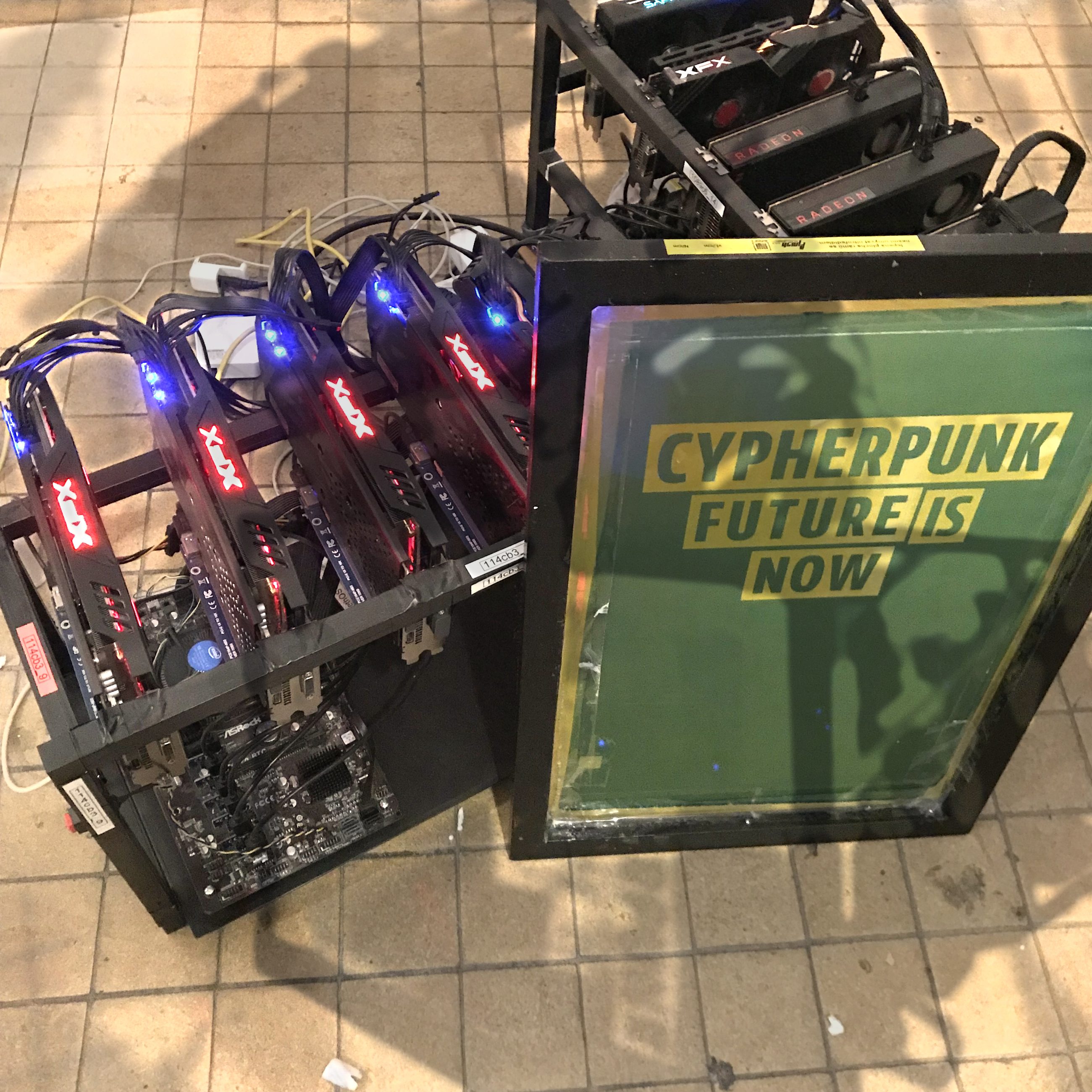 I heated my studio with mining rig power in 2017