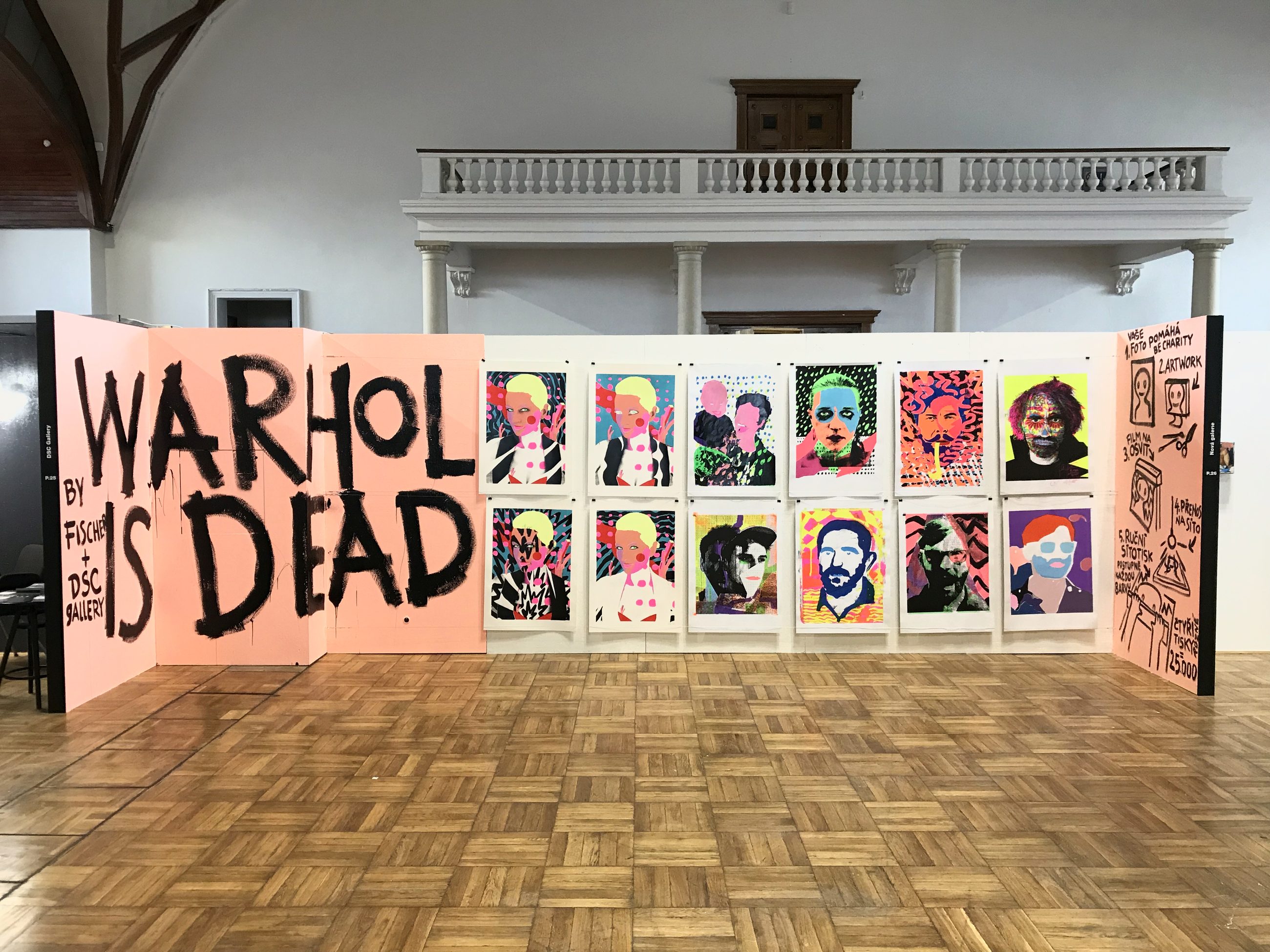 Warhol Is Dead — Pop Machine portraits, exhibition in collaboration with Galerie DSC