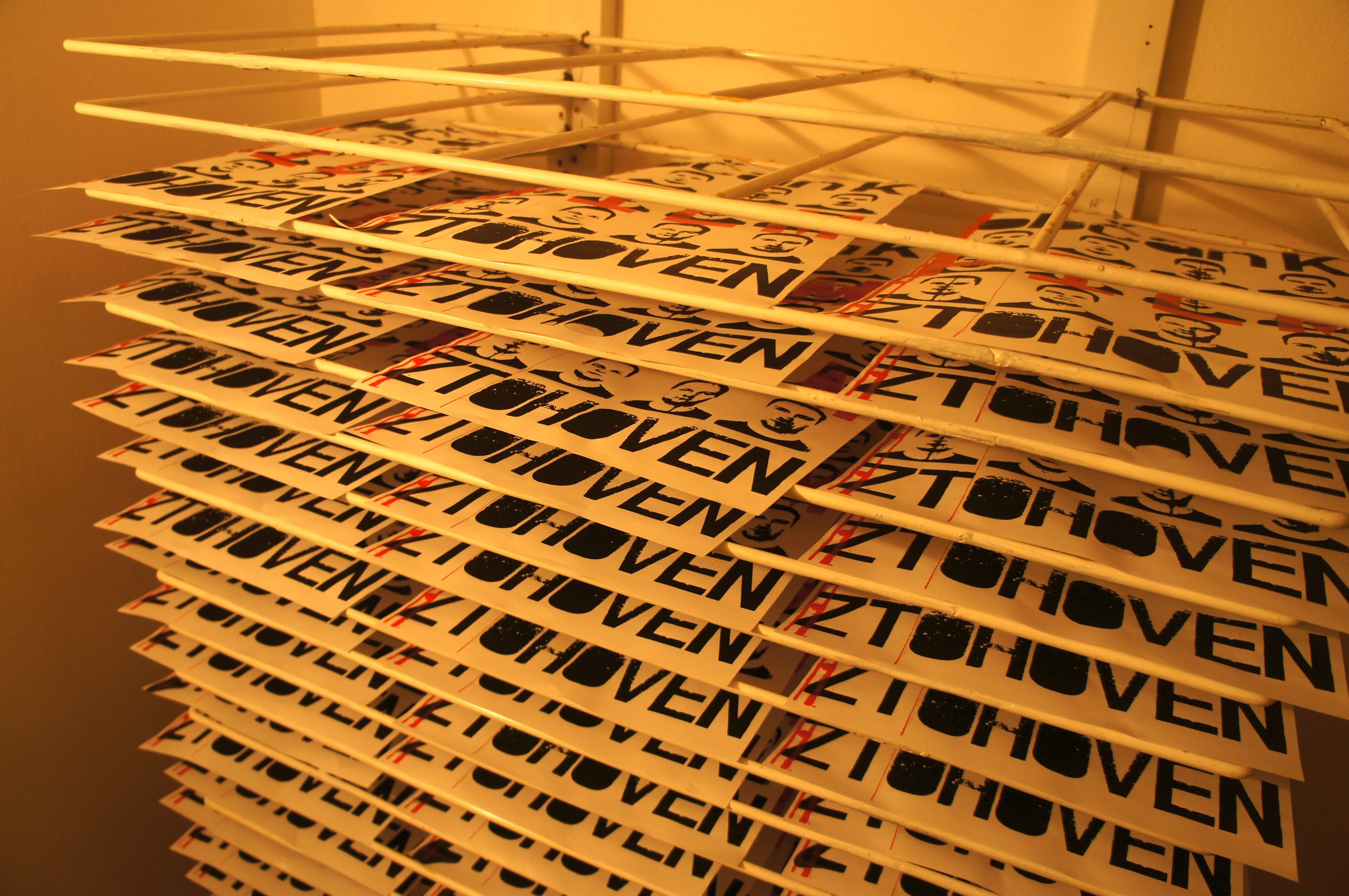 Ztohoven — Občan K film poster, my very first screen print