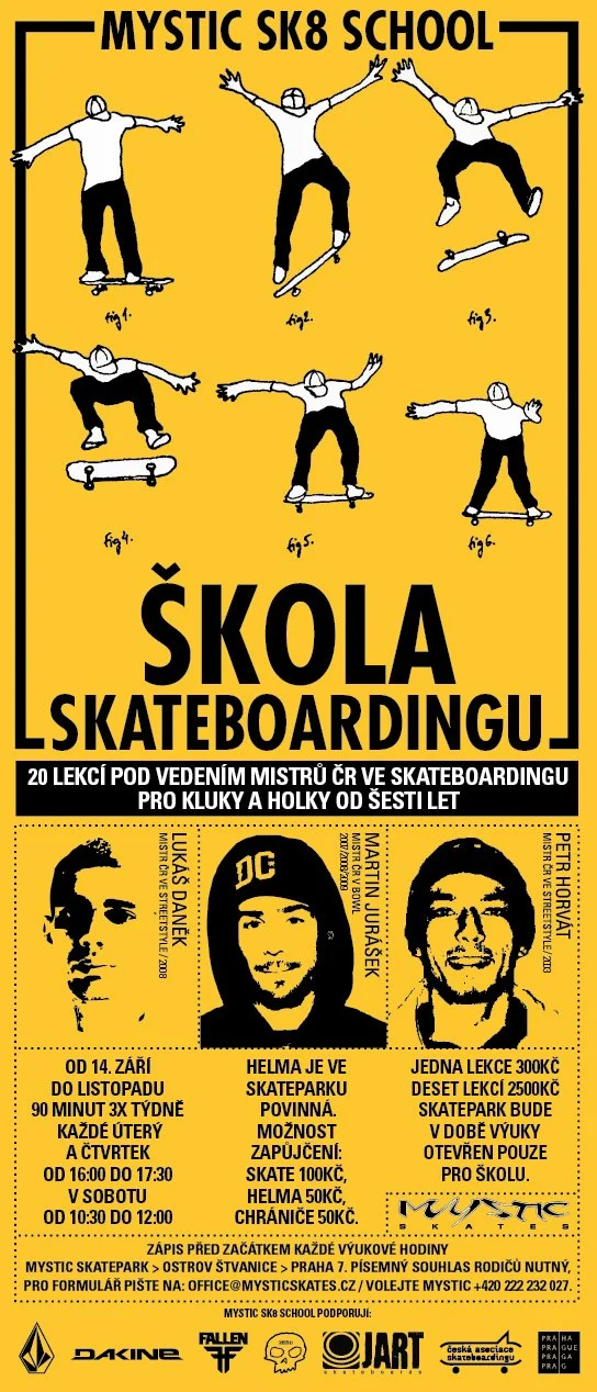 Mystic Sk8 School — Skateboarding School