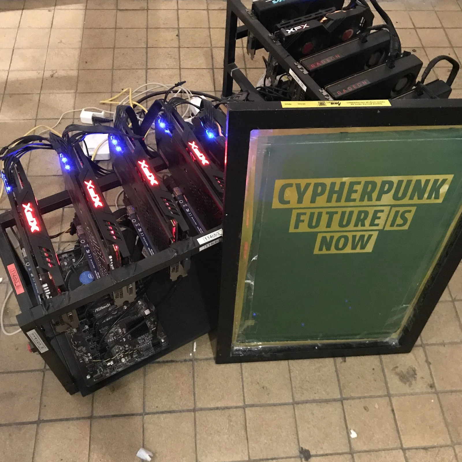 Drying Screens on a Mining Rig — Installation
