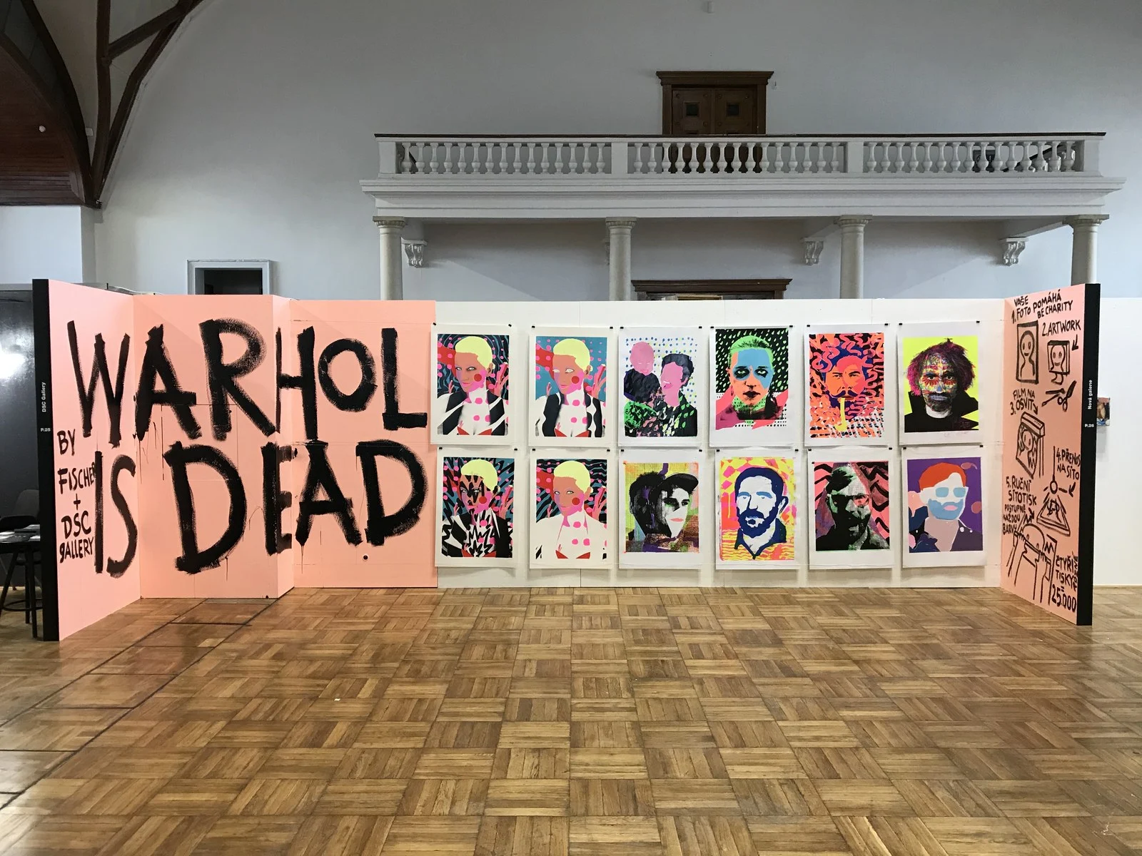 Výstava Warhol is Dead na Designblok