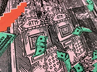 Bank On Fire — Fotografie díla