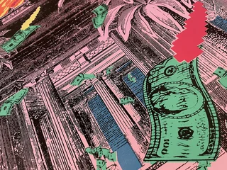 Bank On Fire — Fotografie díla