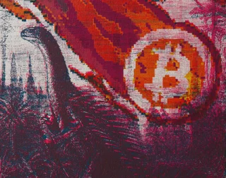 Bitcoin Meteorite Triptych — Fotografie díla