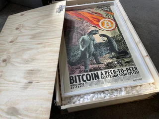 Bitcoin White Paper 2020 — Autorský sítotisk
