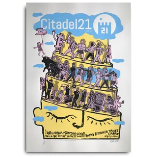Citadel 21 — Autorský sítotisk
