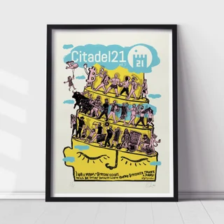 Citadel 21 — Autorský sítotisk