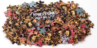 Cypherpunks Mailing List Puzzle — Fotografie díla