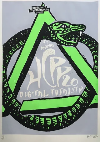 HCPP20 — Autorský sítotisk
