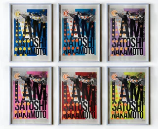 I Am Satoshi Nakamoto — Original screen print — Satoshi Nakamoto