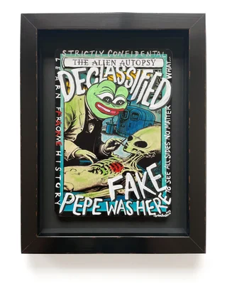 Pepe Was Here — Fotografie díla