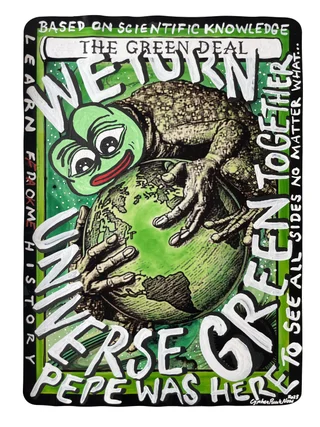 Pepe Was Here — Fotografie díla