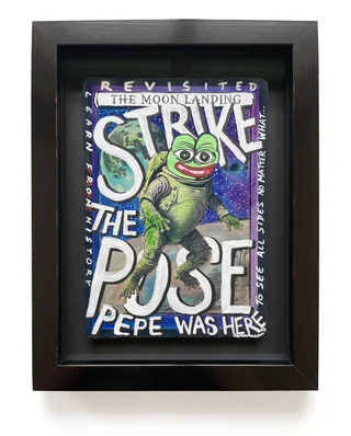 Pepe Was Here — Fotografie díla