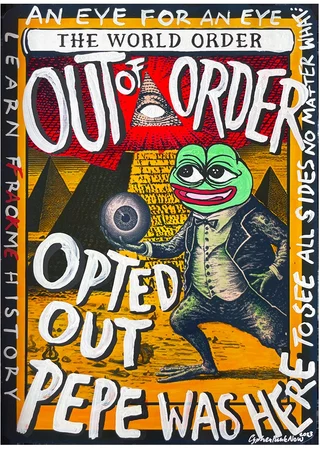 Pepe Was Here — Fotografie díla