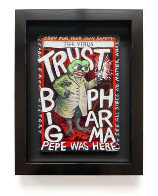 Pepe Was Here — Fotografie díla