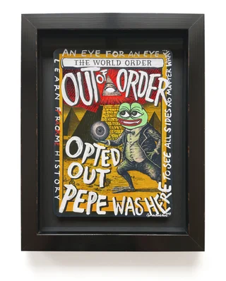 Pepe Was Here — Fotografie díla