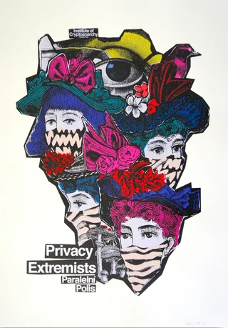Privacy Extremists — Autorský sítotisk