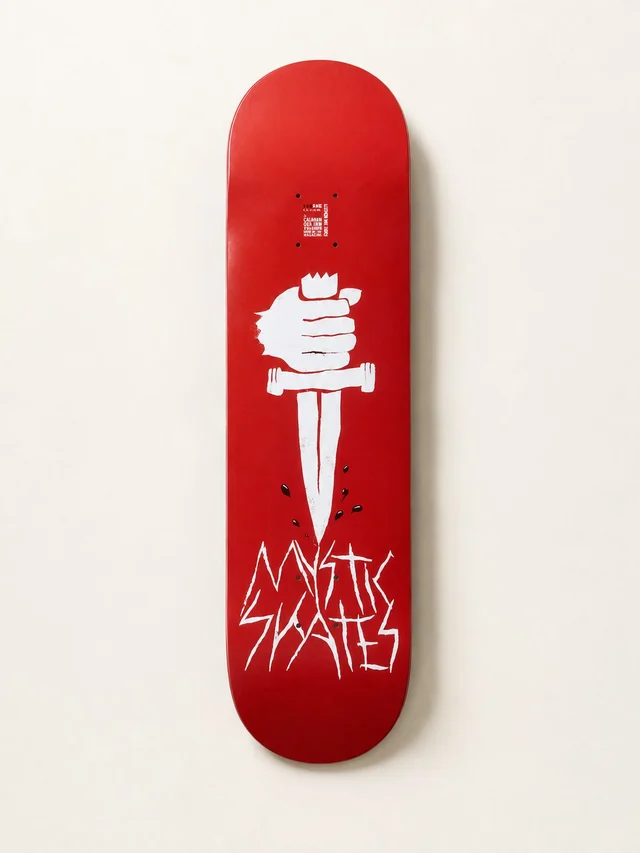 Mystic Skates — Dýka a pěst (červená)